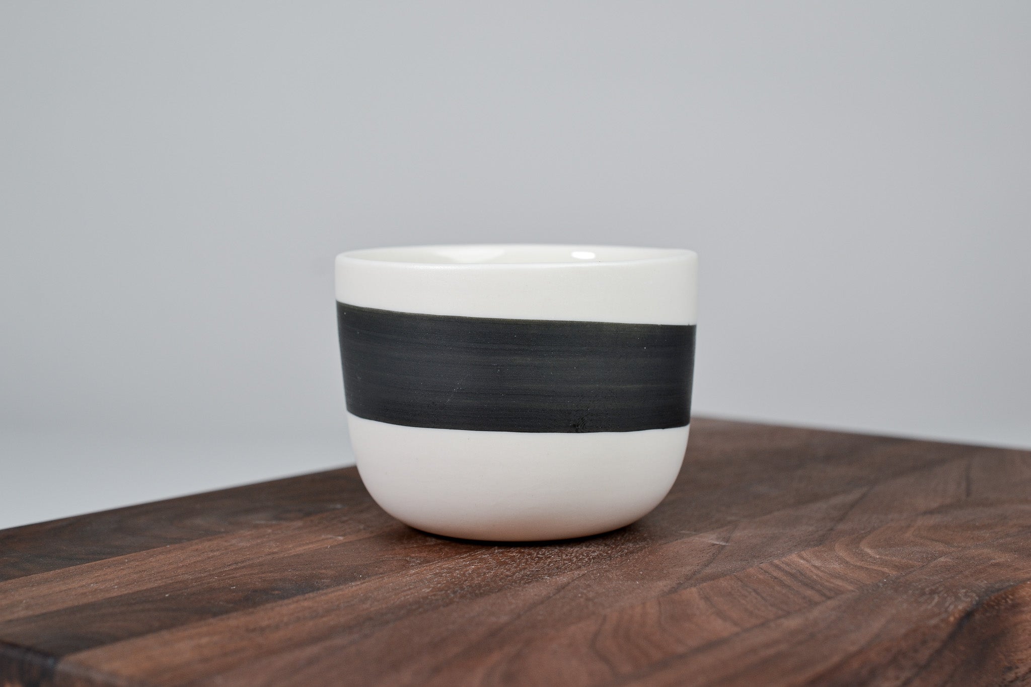 Black Line - Simple Coffee Mug - 160 ml