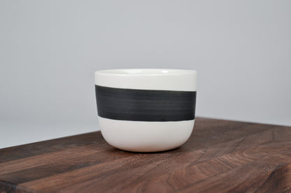 Black Line - Simple Coffee Mug - 160 ml
