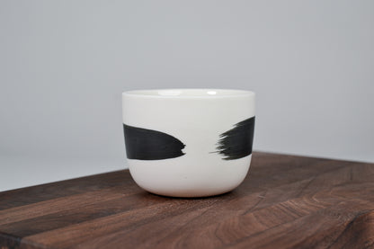 Black Line - Simple Coffee Mug - 160 ml