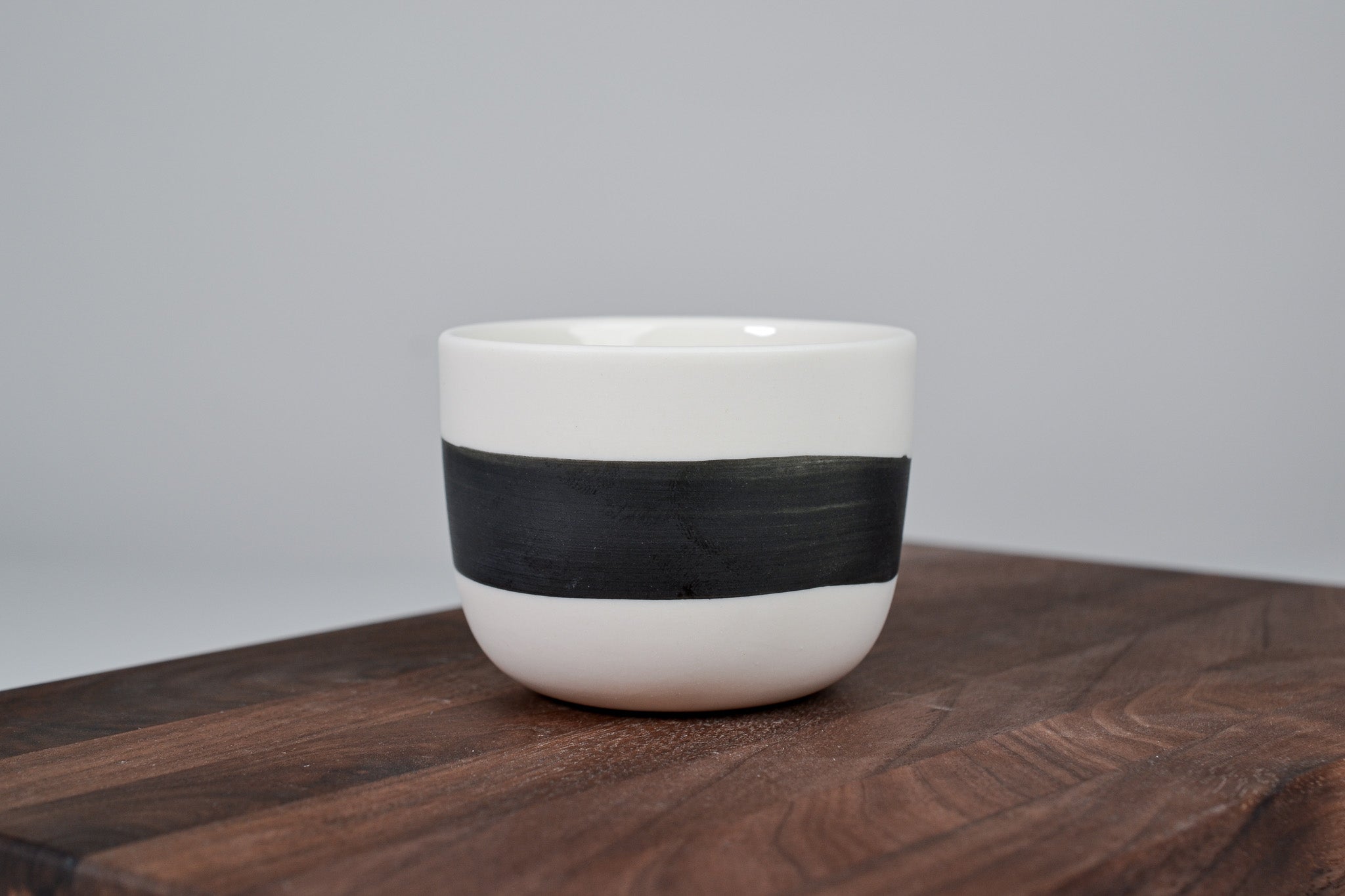 Black Line - Simple Coffee Mug - 160 ml